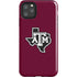 Texas A&M University Black Logo iPhone 11 Pro Max Impact Case