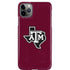 Texas A&M University Black Logo iPhone 11 Pro Max Lite Case