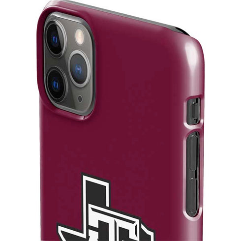 Texas A&M University Black Logo iPhone 11 Pro Max Lite Case