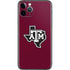 Texas A&M University Black Logo iPhone 11 Pro Skin
