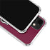Texas A&M University Black Logo iPhone 12 Clear Case