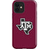 Texas A&M University Black Logo iPhone 12 Impact Case