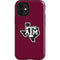 Texas A&M University Black Logo iPhone 12 Mini Impact Case