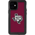 Texas A&M University Black Logo iPhone 12 Mini Waterproof Case