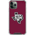 Texas A&M University Black Logo iPhone 12 Pro Clear Case