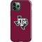 Texas A&M University Black Logo iPhone 12 Pro Impact Case