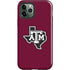 Texas A&M University Black Logo iPhone 12 Pro Impact Case