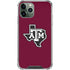 Texas A&M University Black Logo iPhone 12 Pro Max Clear Case
