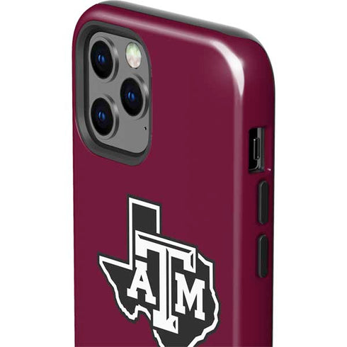 Texas A&M University Black Logo iPhone 12 Pro Max Impact Case