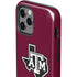 Texas A&M University Black Logo iPhone 12 Pro Max Impact Case