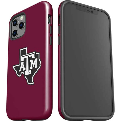 Texas A&M University Black Logo iPhone 12 Pro Max Impact Case