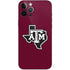 Texas A&M University Black Logo iPhone 12 Pro Max Skin
