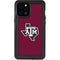 Texas A&M University Black Logo iPhone 12 Pro Max Waterproof Case