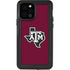 Texas A&M University Black Logo iPhone 12 Pro Waterproof Case