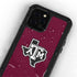 Texas A&M University Black Logo iPhone 12 Pro Waterproof Case