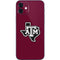 Texas A&M University Black Logo iPhone 12 Skin