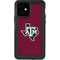 Texas A&M University Black Logo iPhone 12 Waterproof Case