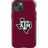 Texas A&M University Black Logo iPhone 13 Impact Case