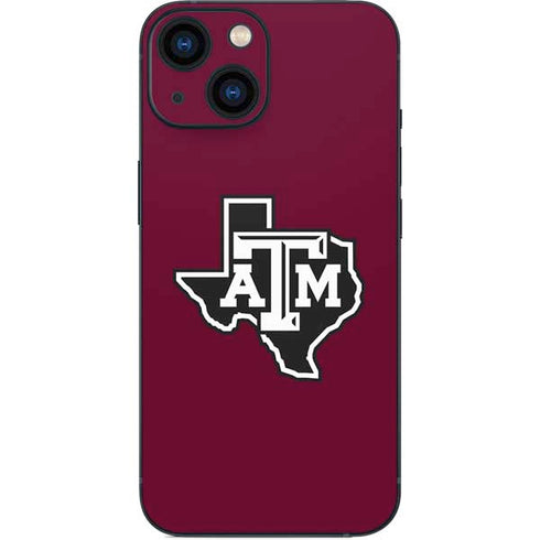 Texas A&M University Black Logo iPhone 13 Mini Skin
