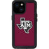 Texas A&M University Black Logo iPhone 13 Mini Waterproof Case