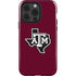 Texas A&M University Black Logo iPhone 13 Pro Impact Case