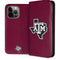 Texas A&M University Black Logo iPhone 13 Pro Max Folio Case