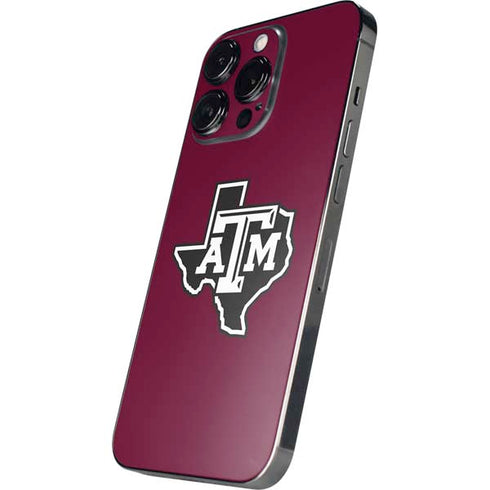 Texas A&M University Black Logo iPhone 13 Pro Skin