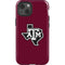 Texas A&M University Black Logo iPhone 14 Impact Case
