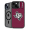 Texas A&M University Black Logo iPhone 14 Kickstand Case