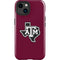 Texas A&M University Black Logo iPhone 14 Plus Impact Case