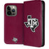 Texas A&M University Black Logo iPhone 14 Pro Folio Case