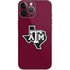 Texas A&M University Black Logo iPhone 14 Pro Max Skin