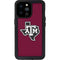 Texas A&M University Black Logo iPhone 14 Pro Max Waterproof Case