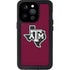 Texas A&M University Black Logo iPhone 14 Pro Waterproof Case