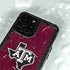 Texas A&M University Black Logo iPhone 14 Pro Waterproof Case