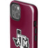 Texas A&M University Black Logo iPhone 15 Impact Case