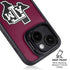 Texas A&M University Black Logo iPhone 15 Kickstand Case