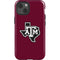 Texas A&M University Black Logo iPhone 15 Plus Impact Case