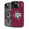 Texas A&M University Black Logo iPhone 15 Plus Kickstand Case