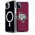 Texas A&M University Black Logo iPhone 15 Plus MagSafe Case