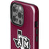 Texas A&M University Black Logo iPhone 15 Pro Impact Case