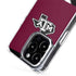 Texas A&M University Black Logo iPhone 15 Pro MagSafe Case