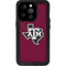 Texas A&M University Black Logo iPhone 15 Pro Waterproof Case