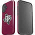 Texas A&M University Black Logo iPhone 16 Impact Case