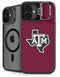 Texas A&M University Black Logo iPhone 16 Kickstand Case