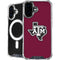 Texas A&M University Black Logo iPhone 16 MagSafe Case