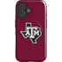 Texas A&M University Black Logo iPhone 16 Magsafe Impact Case