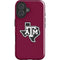 Texas A&M University Black Logo iPhone 16 Plus Impact Case