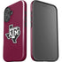 Texas A&M University Black Logo iPhone 16 Plus Impact Case