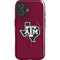 Texas A&M University Black Logo iPhone 16 Plus Magsafe Impact Case